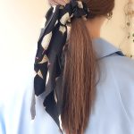 Kallirroi.gr - Χειροποίητο κόσμημα ( φο μπιζού / faux bijoux ) kallirroi.gr Scrunchie μαλλιών με κορδέλα μουσελίνα