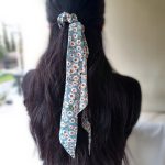 Kallirroi.gr - Χειροποίητο κόσμημα ( φο μπιζού / faux bijoux ) kallirroi.gr Scrunchie μαλλιών με κορδέλα ζορζέτα