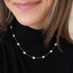 Kallirroi.gr - Χειροποίητο κόσμημα ( φο μπιζού / faux bijoux ) kallirroi.gr ILIADA – Κολιέ ατσάλινο με πέρλες