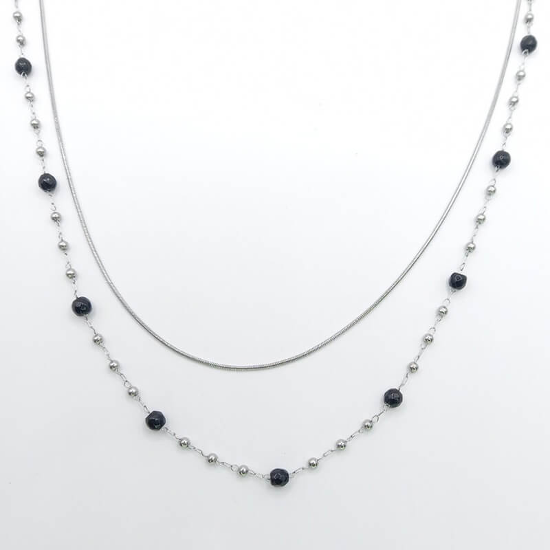 BENNET jewels kallirroi gr faux bijoux γυναικεία χειροποίητα κοσμήματα καλλιθέα κολιέ αλυσίδας ατσάλινο καλλιθέα φθηνά εντυπωσικά κοσμήματα