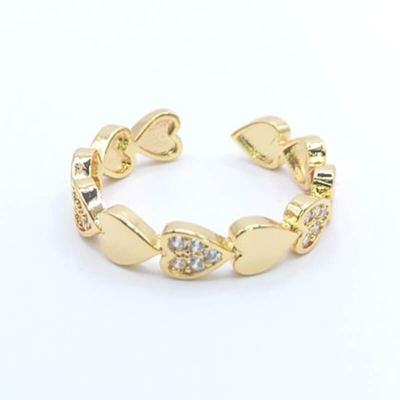 JAN jewels kallirroi gr faux bijoux γυναικεία χειροποίητα κοσμήματα δαχτυλίδι ατσάλινο χρυσό στρας φο μπιζού καλλιθέα