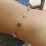 Kallirroi.gr - Χειροποίητο κόσμημα ( φο μπιζού / faux bijoux ) kallirroi.gr KASTELORIZO – Βραχιόλι ποδιού ατσάλινο ασημί χρώματος