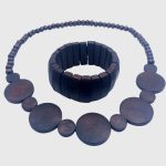 Kallirroi.gr - Χειροποίητο κόσμημα ( φο μπιζού / faux bijoux ) kallirroi.gr EMPEDOS – Set κολιέ & βραχιόλι χεριού ξύλου