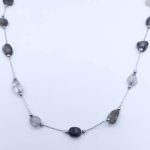 Kallirroi.gr - Χειροποίητο κόσμημα ( φο μπιζού / faux bijoux ) kallirroi.gr NOVITA – Κολιέ ατσάλινο ασημί χρώματος