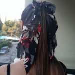 Kallirroi.gr - Χειροποίητο κόσμημα ( φο μπιζού / faux bijoux ) kallirroi.gr Scrunchie μαλλιών με κορδέλα μουσελίνα