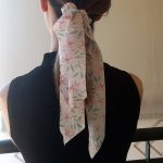 Kallirroi.gr - Χειροποίητο κόσμημα ( φο μπιζού / faux bijoux ) kallirroi.gr Scrunchie μαλλιών με κορδέλα μουσελίνα