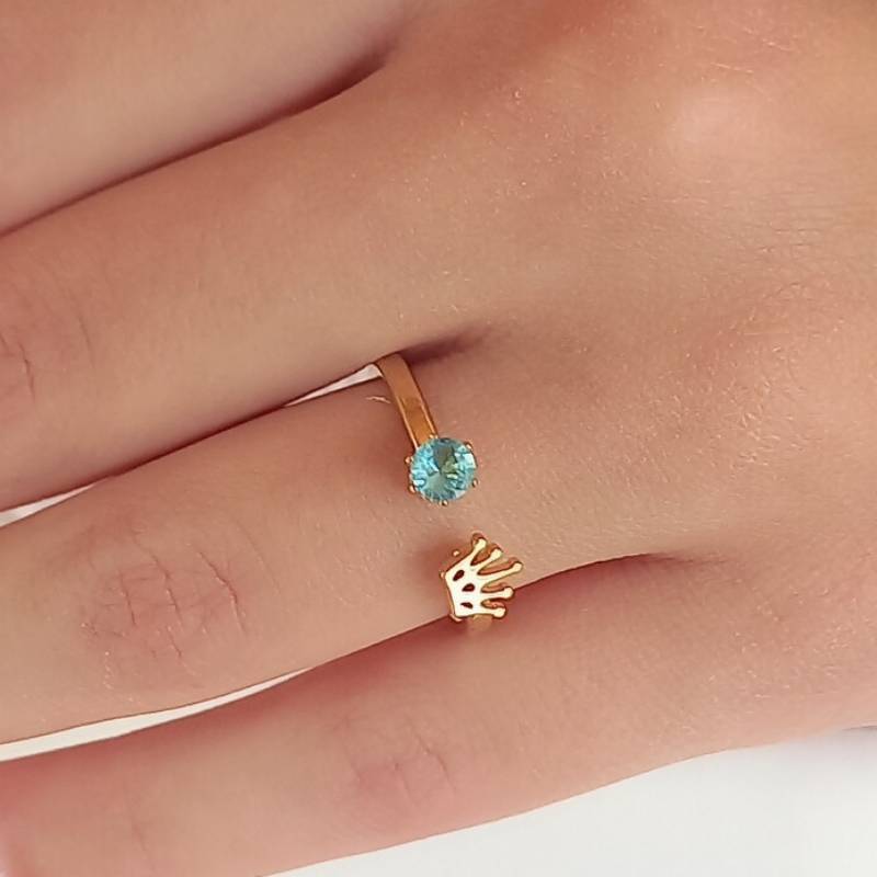 LILIANA kallirroi gr jewels κοσμήματα ατσάλινα φθηνά εντυπωσιακά δαχτυλίδι ατσάλι επίχρυσο paraxena kosmimata kallithea