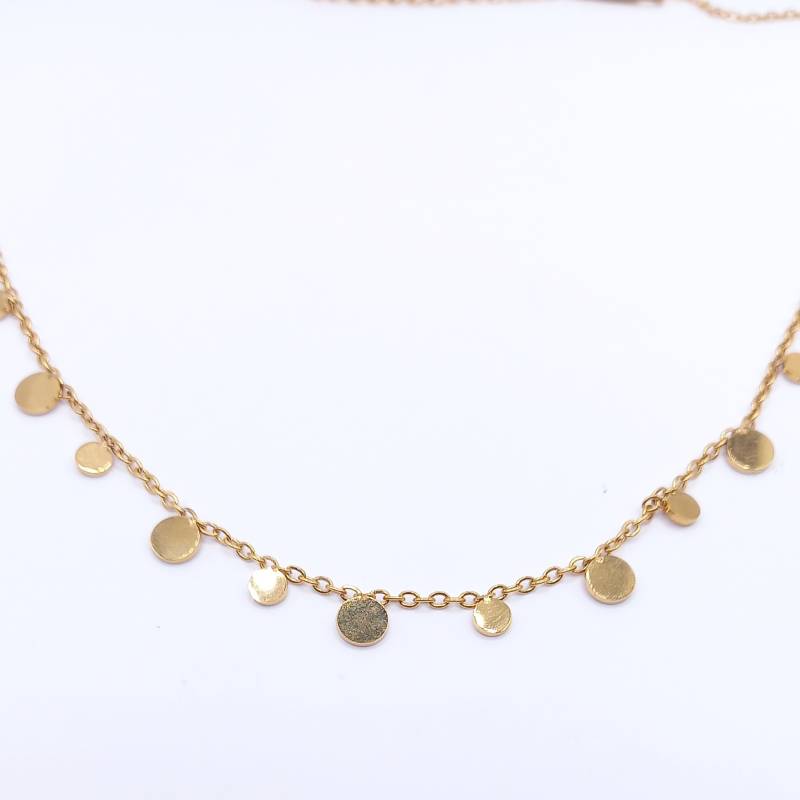 KYRA kallirroi gr jewels καλλιθέα χειροποίητα κοσμήματα γυναικεία δώρα εντυπωσιακά φθηνά ατσάλινα κολιέ αλυσίδας χρυσό paraxena kosmimata kallithea