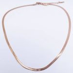 Kallirroi.gr - Χειροποίητο κόσμημα ( φο μπιζού / faux bijoux ) kallirroi.gr SALANDI – Κολιέ ατσάλινο ροζ χρυσού χρώματος