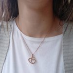 Kallirroi.gr - Χειροποίητο κόσμημα ( φο μπιζού / faux bijoux ) kallirroi.gr NAFSIKA – Κολιέ ατσάλινο ροζ χρυσού χρώματος