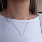 Kallirroi.gr - Χειροποίητο κόσμημα ( φο μπιζού / faux bijoux ) kallirroi.gr DIRMA – Κολιέ ατσάλινο ασημί χρώματος