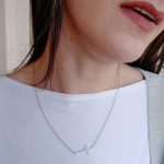 Kallirroi.gr - Χειροποίητο κόσμημα ( φο μπιζού / faux bijoux ) kallirroi.gr MICHAELA – Κολιέ σταυρός ατσάλινος ασημί χρώματος