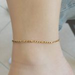 Kallirroi.gr - Χειροποίητο κόσμημα ( φο μπιζού / faux bijoux ) kallirroi.gr KERKYRA – Βραχιόλι ποδιού ατσάλινο χρυσού χρώματος