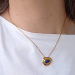 Kallirroi.gr - Χειροποίητο κόσμημα ( φο μπιζού / faux bijoux ) kallirroi.gr KLELIA – Κολιέ ατσάλινο χρυσού χρώματος