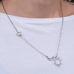 Kallirroi.gr - Χειροποίητο κόσμημα ( φο μπιζού / faux bijoux ) kallirroi.gr MICHEL – Κολιέ ατσάλινο ασημί χρώματος