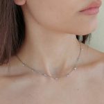 Kallirroi.gr - Χειροποίητο κόσμημα ( φο μπιζού / faux bijoux ) kallirroi.gr AUDREY – Κολιέ ατσάλινο ασημί χρώματος